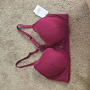 Women's Lightly Lined Racerback Bra - Auden- Pink 36B